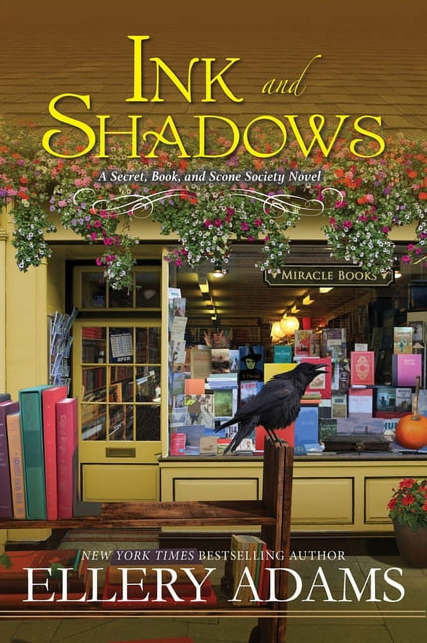 Ink and Shadows by Ellery Adams (Paperback)