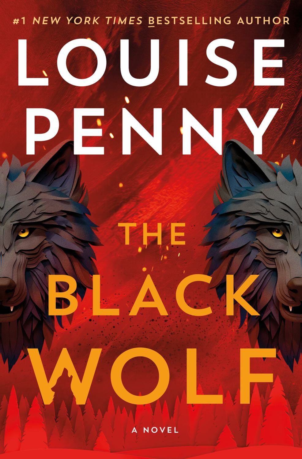 Cover of The Black Wolf by Louise Penny