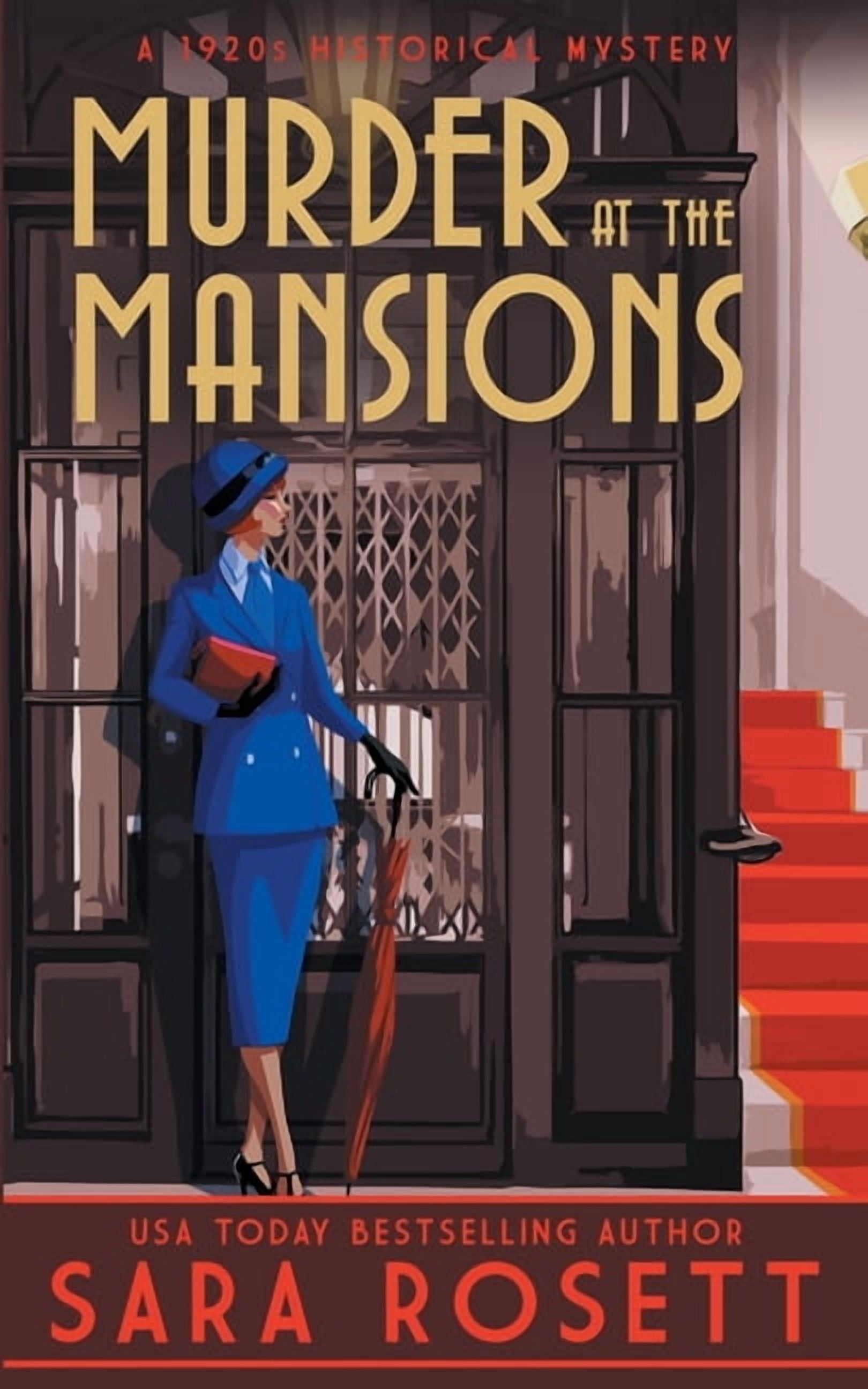 Cover of Murder at the Mansions by Sara Rosett