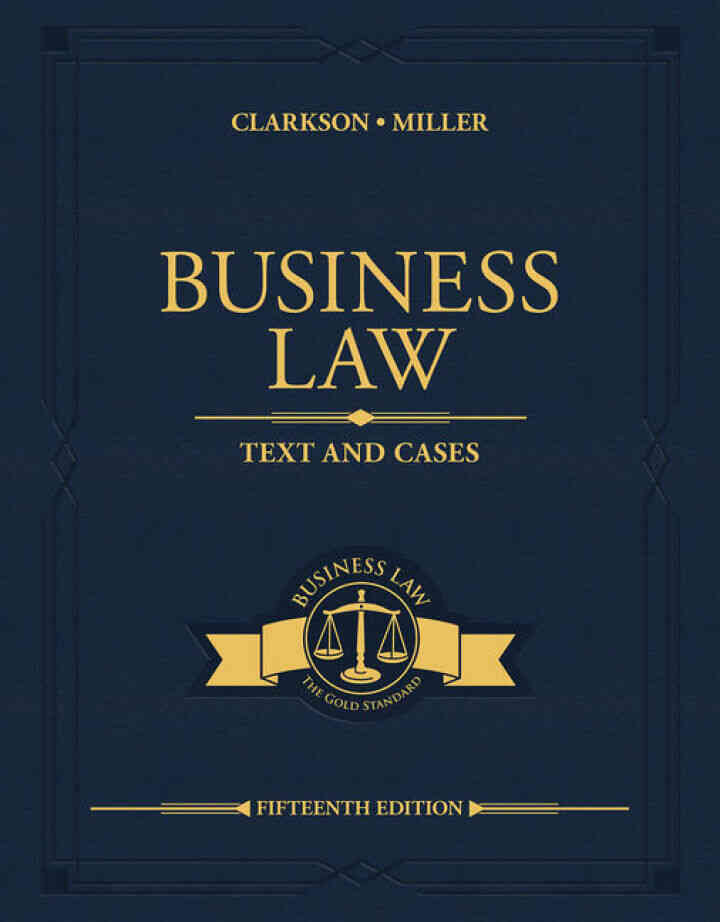 Business Law: Text and Cases 15th Edition