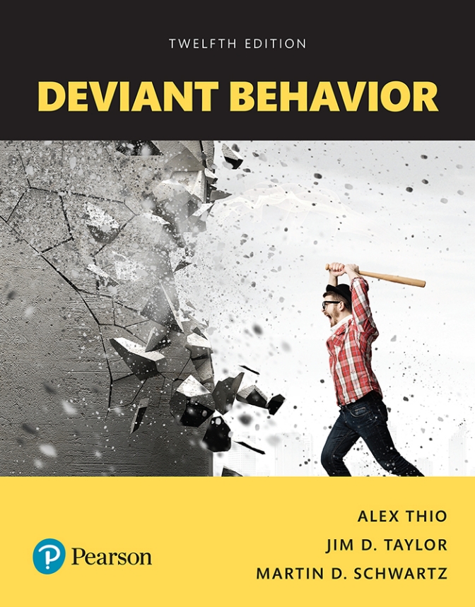 Deviant Behavior 12th Edition