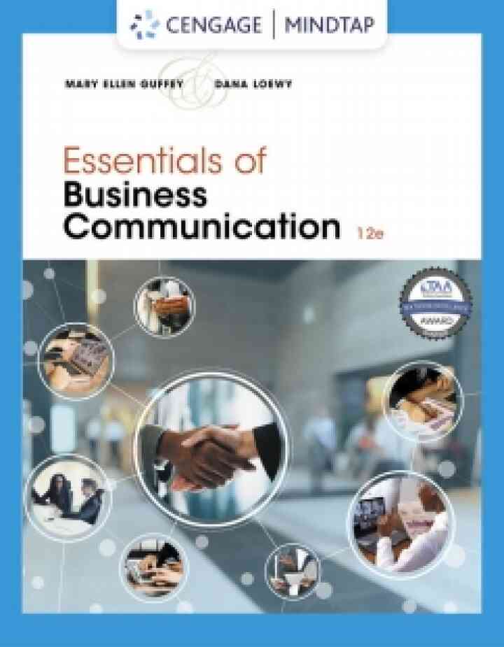 Guffey/Loewy's Essentials of Business Communication