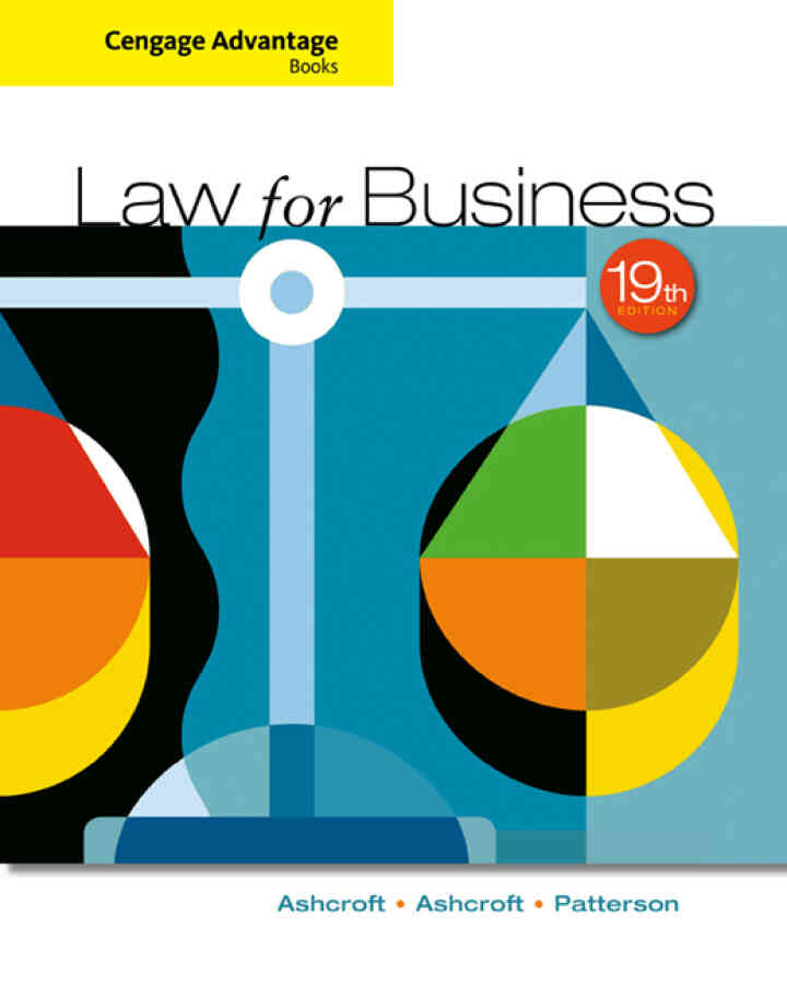 Law for Business 19th Edition
