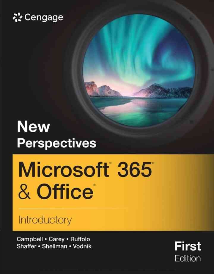 New Perspectives Microsoft 365 & Office Introductory, 1st Edition