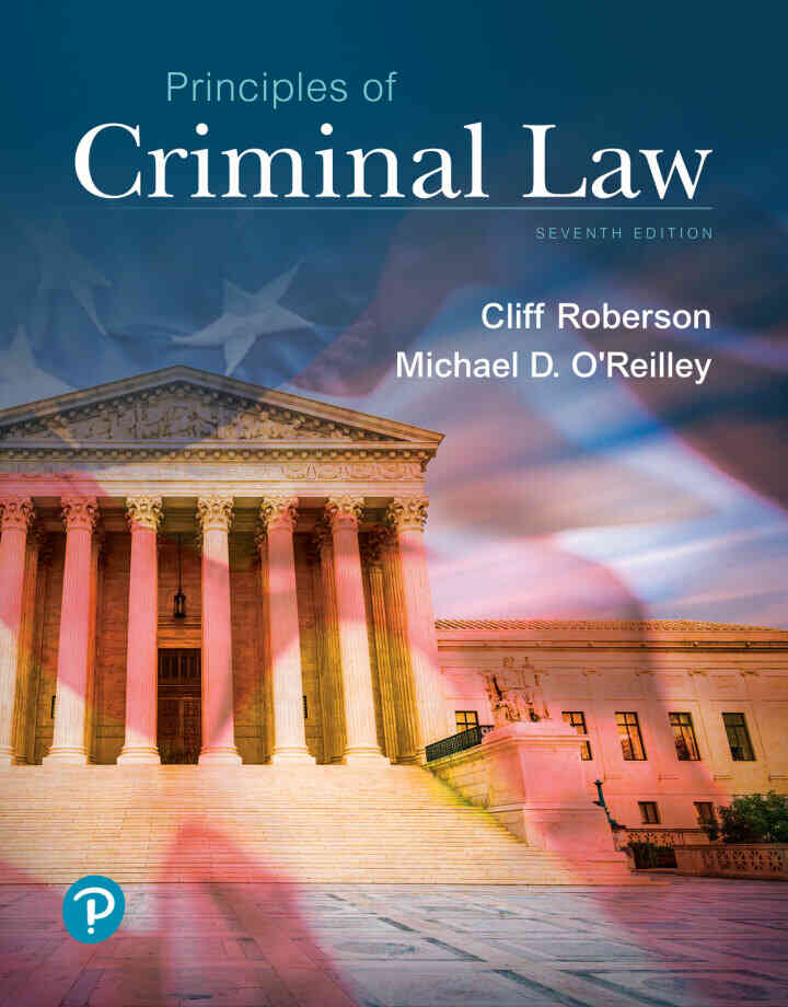 Principles of Criminal Law, 7th Edition