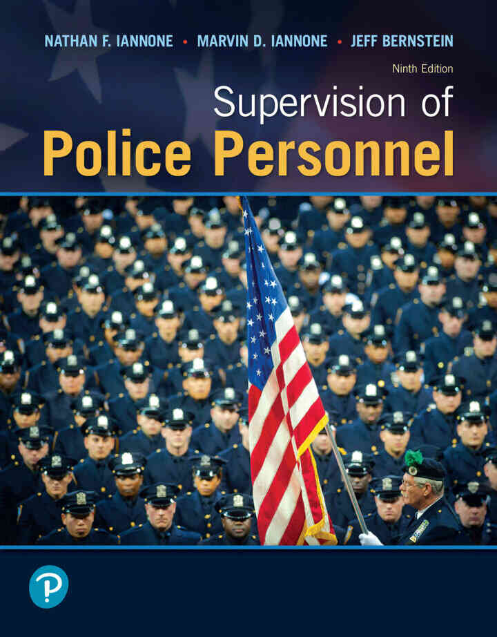 Supervision of Police Personnel, 9th Edition