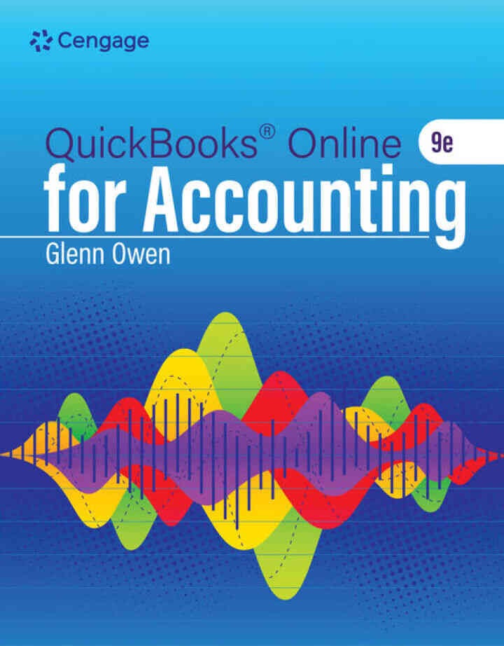 Using QuickBooks Online for Accounting 2026, 9th Edition